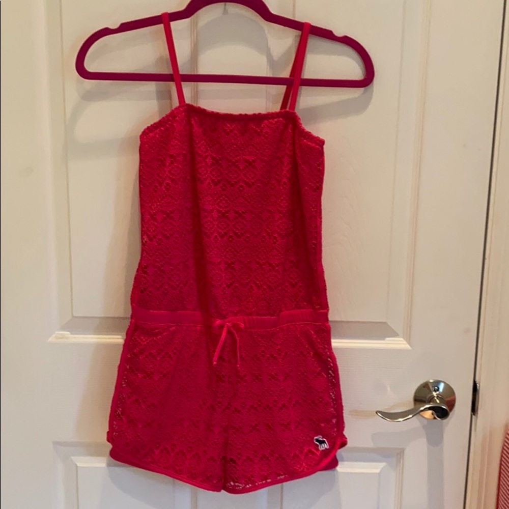 ABERCROMBIE KIDS GIRLS COVERUP/ROMPER NWT